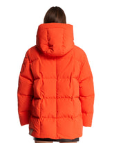 Piumino Con Cappuccio Arancione | PDP | Antonia