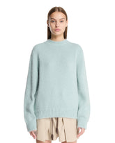 Light Blue Crew Neck Sweater | PDP | Antonia