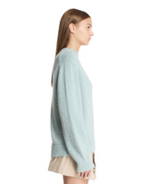 Light Blue Crew Neck Sweater | PDP | Antonia