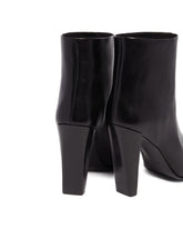 Black Leather Ankle Boots | PDP | Antonia