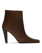 Stivaletti In Pelle Marroni | PDP | Antonia