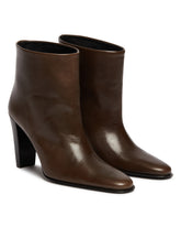 Stivaletti In Pelle Marroni | PDP | Antonia