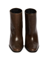 Stivaletti In Pelle Marroni | PDP | Antonia