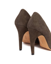 Decollete Fame In Suede Verdi | PDP | Antonia