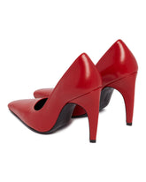Red Fame Leather Pumps | PDP | Antonia