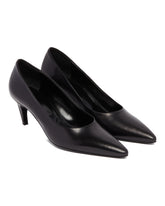 Black Leather Pumps | PDP | Antonia
