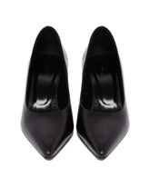Black Leather Pumps | PDP | Antonia