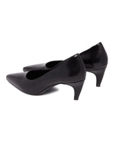 Black Leather Pumps | PDP | Antonia