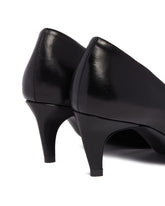 Black Leather Pumps | PDP | Antonia