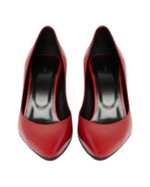 Red Leather Pumps | PDP | Antonia