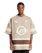 Beige Logo T-Shirt | PDP | Antonia