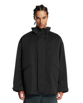 Black Cotton Mil Short Coat | PDP | Antonia