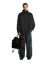 Black Cotton Mil Short Coat | PDP | Antonia