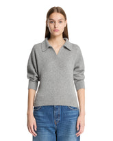 Gray Herve Cashmere Polo | PDP | Antonia