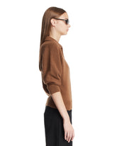 Polo Herve In Cashmere Marrone | PDP | Antonia