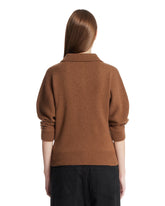 Polo Herve In Cashmere Marrone | PDP | Antonia