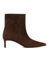 Brown Suede Ankle Boots | PDP | Antonia