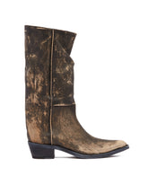 Brown Clive Leather Boots | PDP | Antonia