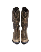 Brown Clive Leather Boots | PDP | Antonia