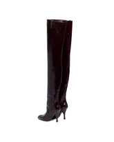 Burgundy Colt Over-the-Knee Boots | PDP | Antonia