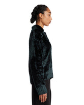 Green Long-Sleeve Polo | PDP | Antonia