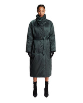 Green Long Puffer Coat | PDP | Antonia