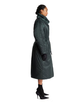 Green Long Puffer Coat | PDP | Antonia