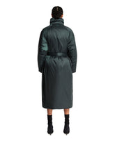 Green Long Puffer Coat | PDP | Antonia
