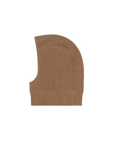 Beige Ribbed Balaclava | PDP | Antonia