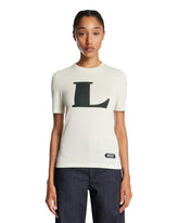 White Silk T-Shirt L | LACOSTE | All | Antonia