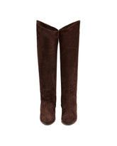 Brown Suede Allegra Boots | PDP | Antonia