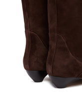 Brown Suede Allegra Boots | PDP | Antonia