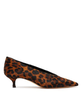 Animalier Babouche Kitten-Heel Pumps | PDP | Antonia