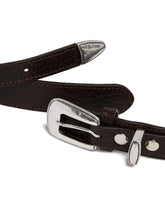 Brown Minimal Western Belt | PDP | Antonia