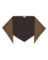 Brown Triangular Scarf | PDP | Antonia