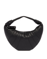 Black Mini Fortune Croissant Bag | PDP | Antonia