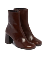 Brown Leather Anatomic Ankle Boots | PDP | Antonia