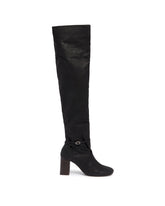 Black Knotted Anatomic Boots | PDP | Antonia