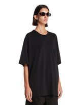 Black Cotton Pocket T-Shirt | PDP | Antonia