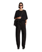 Black Cotton Pocket T-Shirt | PDP | Antonia