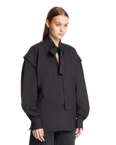 Gray Bow Shirt | PDP | Antonia