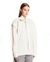 White Bow Shirt | PDP | Antonia