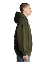 Levis x Barbour Green Graphic Hoodie | PDP | Antonia