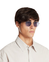 Silver Air Rim Titanium 8216 Sunglasses | PDP | Antonia