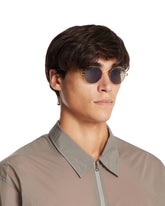 Gold Air Rim Titanium 8218 Sunglasses | PDP | Antonia