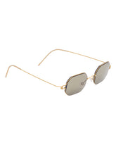 Gold Air Rim Titanium 8223 Sunglasses | PDP | Antonia