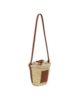 Loewe Beige Handwoven Bucket Bag | PDP | Antonia