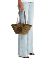 Green Small Basket Anagram Bag | PDP | Antonia