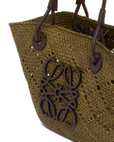Green Small Basket Anagram Bag | PDP | Antonia