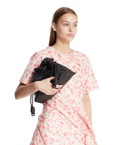 Black Medium Flamenco Clutch Bag | PDP | Antonia